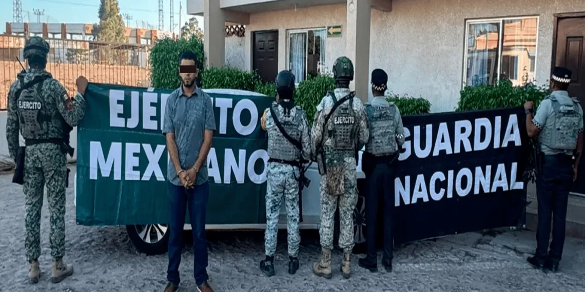 Capturan a hombre con cargamento de cocaína en Empalme