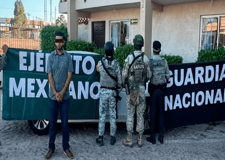 Capturan a hombre con cargamento de cocaína en Empalme