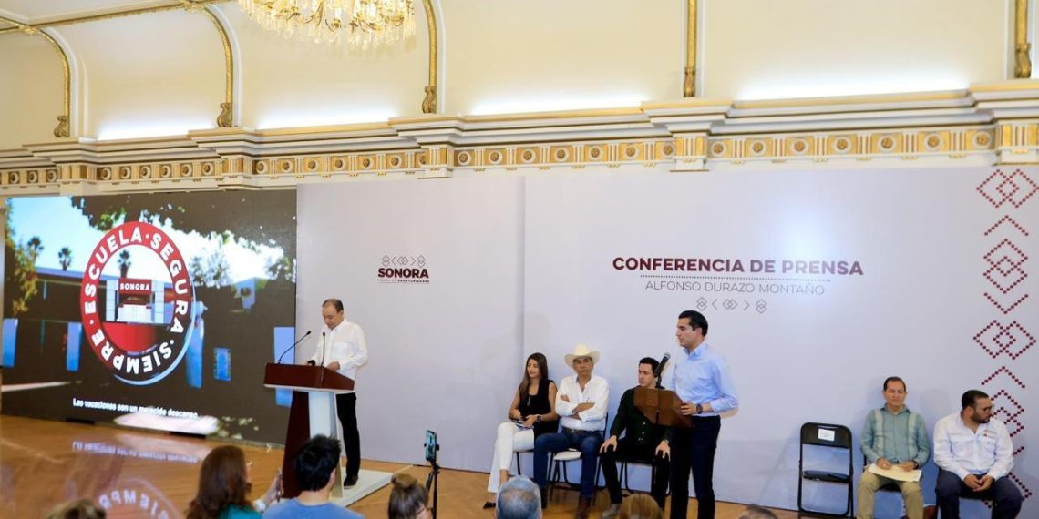 Gobernador Durazo reforzará programa “Escuela Segura Siempre” durante el receso escolar de verano: SEC