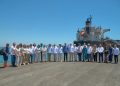 Gobernador Durazo refuerza alianza estratégica con Unión Europea; embajadores visitan Puerto de Guaymas