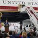 Trump presenta el nuevo avión presidencial Air Force One