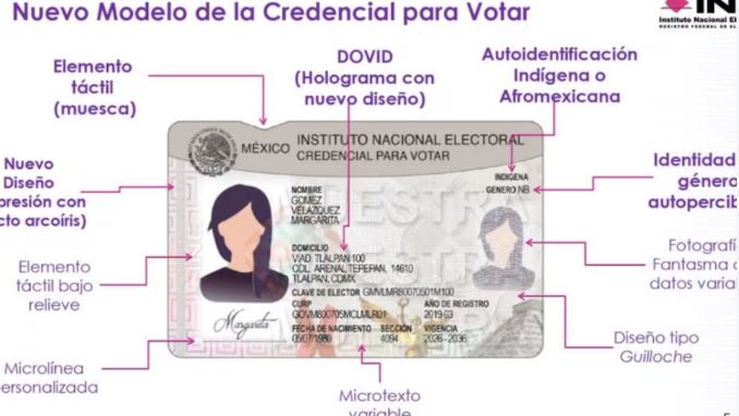 INE presenta nuevo modelo de Credencial para Votar