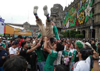 Comerciantes reportan ventas al triple por partido México vs Corea