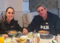 Festeja Sheinbaum cumpleaños con pozole en Palacio
