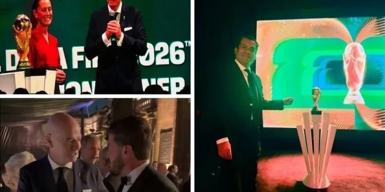 Asistió CSP a cena de FIFA en Castillo de Chapultepec