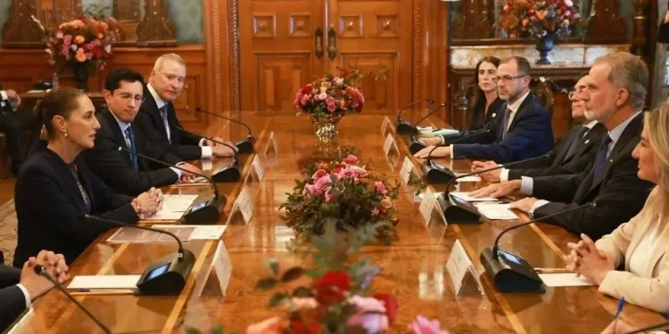 Sheinbaum y Felipe VI acuerdan fortalecer relación bilateral
