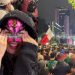 Kenia Os baila “La Chona” y celebra el triunfo de México en el Ángel de la Independencia sin ser reconocida