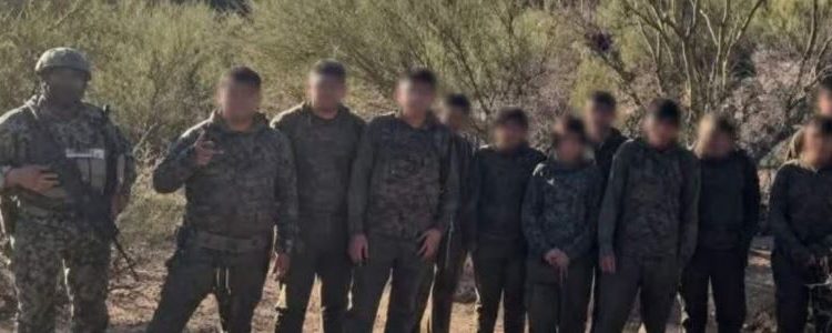 Interceptan en Nogales a 12 migrantes que intentaban llegar a EU