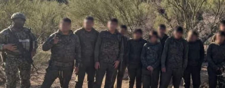 Interceptan en Nogales a 12 migrantes que intentaban llegar a EU