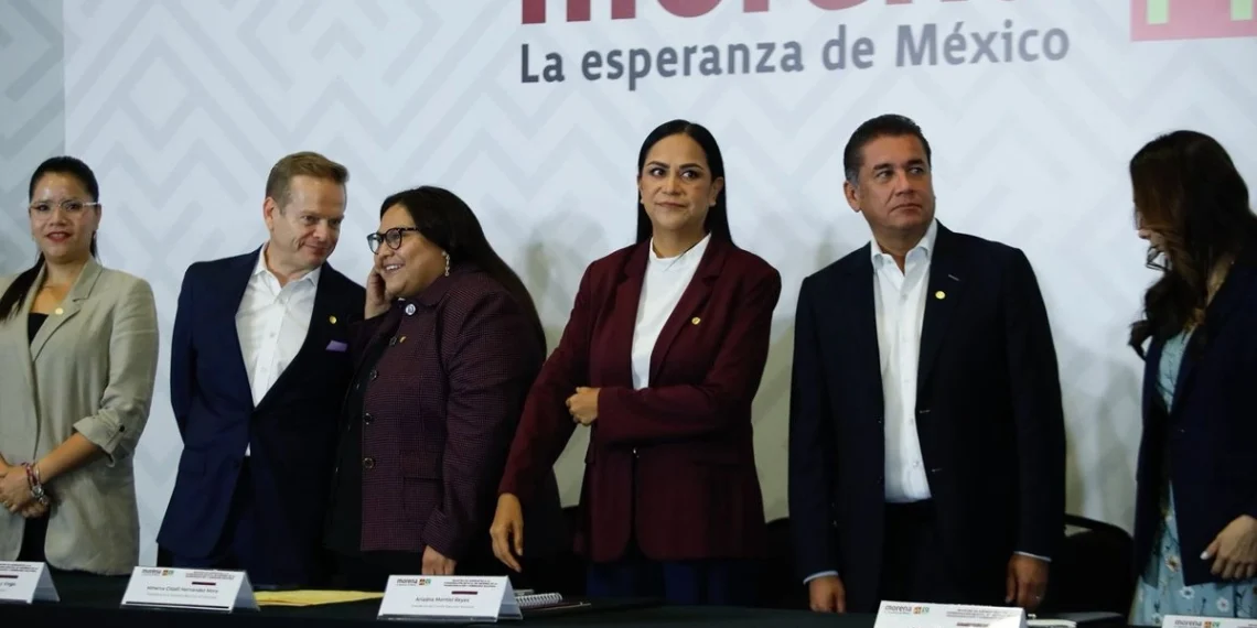 Morena, PT y PVEM arrancan proceso de registro de aspirantes a candidaturas para 2027