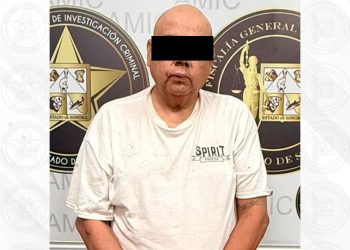 Operativo conjunto permite la detención de una persona en posesión de droga y equipo de radiocomunicación en Puerto Peñasco