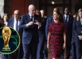 El Mundial llega al Palacio Nacional; Sheinbaum recibe al presidente de la FIFA