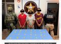 Cateo conjunto AMIC-DEFENSA en Cajeme deja tres detenidos y narcótico asegurado