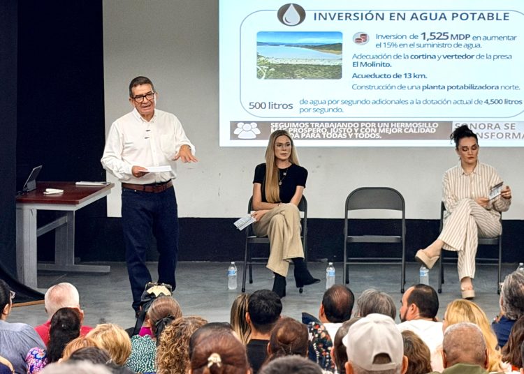 Norberto Barraza Almazán destaca avances del Gobierno de Sonora durante la asamblea informativa “Sonora se Transforma”
