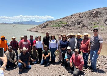 Gobierno de Sonora fortalece la pesca en embalses con la siembra de crías de tilapia; Celida López