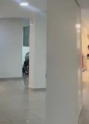 Lluvias provocan filtraciones en el Hospital Universitario