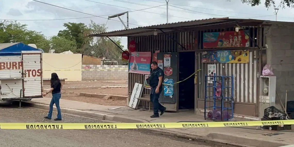 Asesinan a mujer en abarrotes al sur de Ciudad Obregón