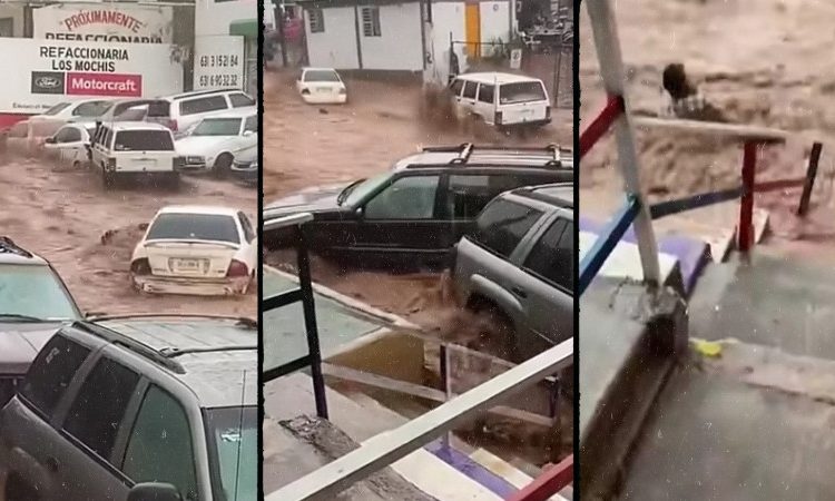 Lluvias dejan un muerto en Nogales y autoridades estatales decretan emergencia