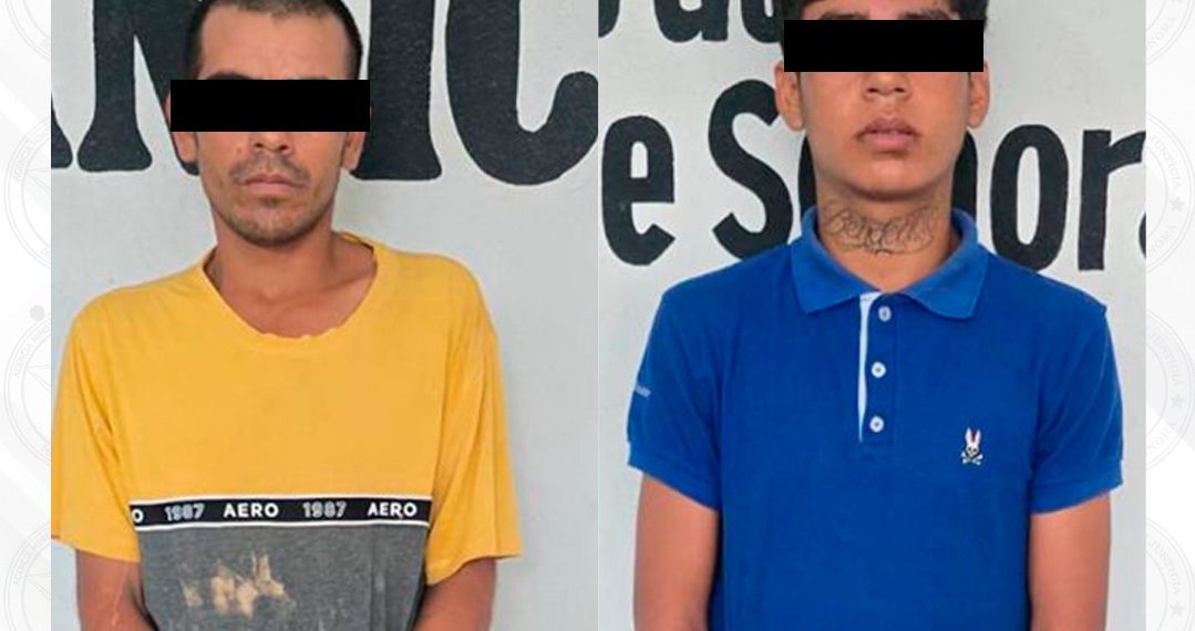 FGJES captura a “El Chore” y “El Lobo” por ataque con arma blanca durante una fiesta en Etchojoa