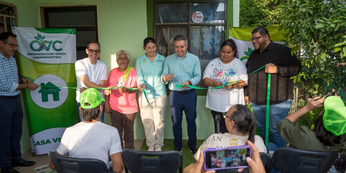 Omar Del Valle Colosio acompaña la apertura de una nueva Casa Verde en San Judas