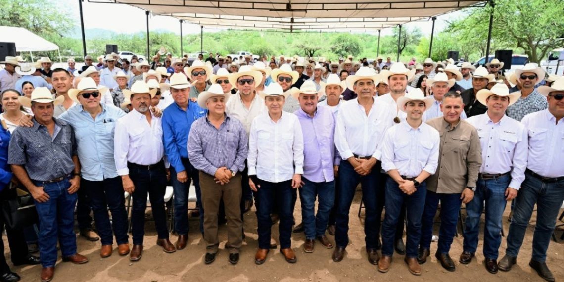 Con apoyo de presidenta Sheinbaum, Gobernador Durazo inicia construcción de Subasta ganadera de la sierra en Moctezuma