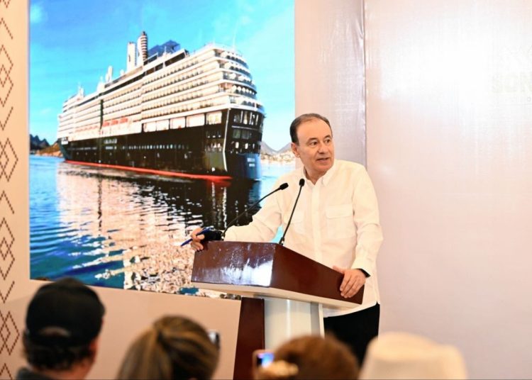 Convierte Durazo a Sonora en destino internacional de cruceros con 15 próximos arribos al Puerto de Guaymas