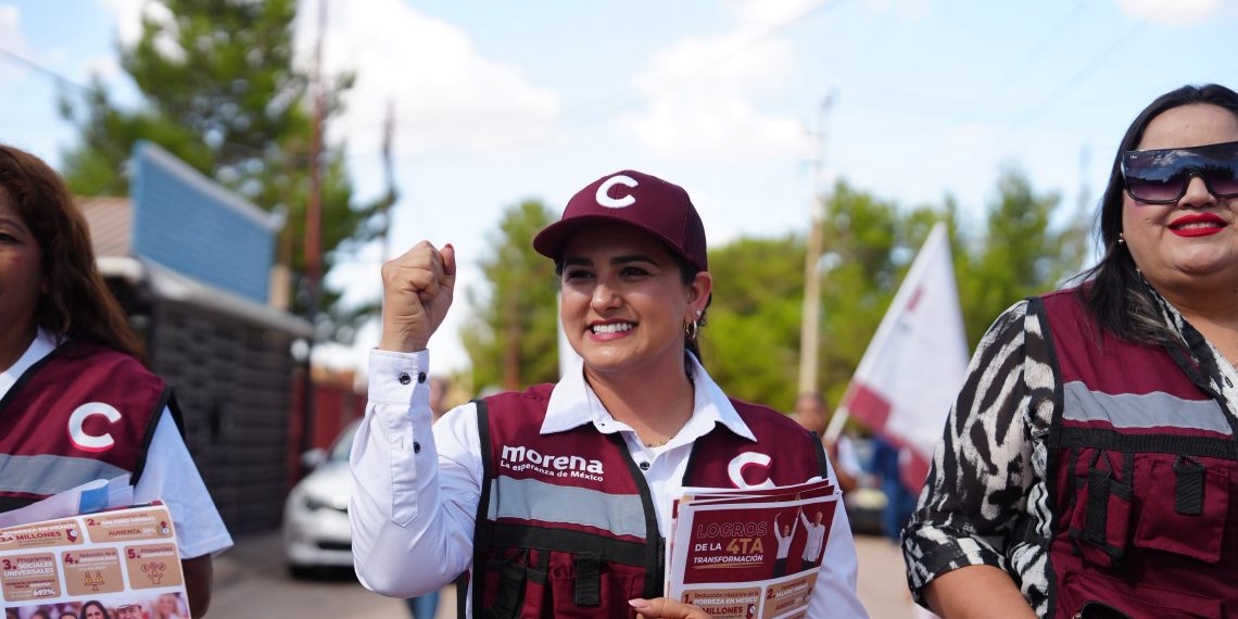 Fortalece Celida López el diálogo con la base social en Cananea para defender la transformación y la soberanía en Sonora