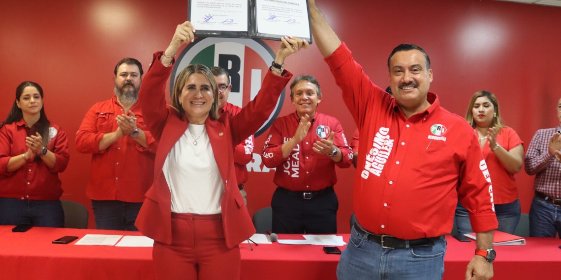 Fortaleza, unidad y trabajo territorial marcan nueva etapa del PRI Sonora bajo la dirigencia de Lupita Soto y Onésimo Aguilera