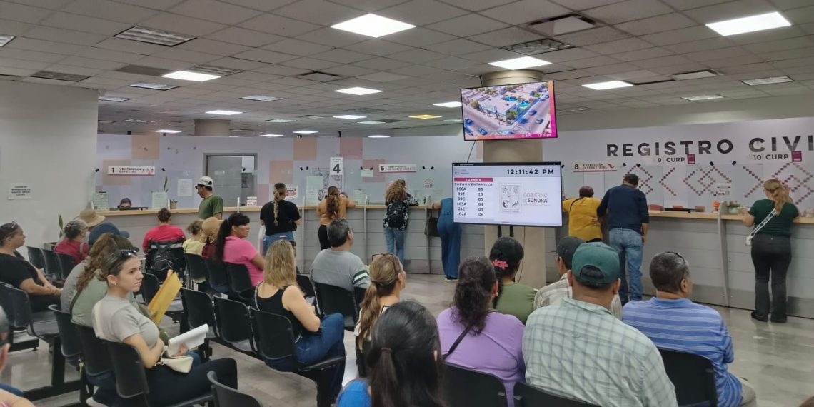 Gobierno de Sonora facilita la corrección gratuita de actas en beneficio de la ciudadanía