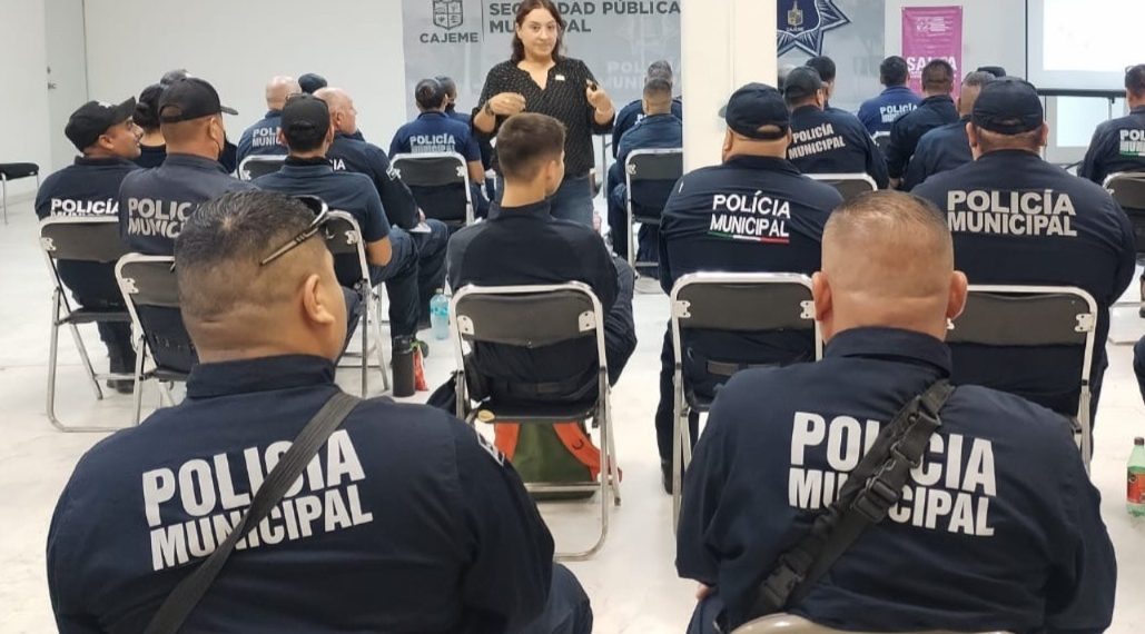 Refuerza SALVA capacitación a policías de Cajeme con perspectiva de género