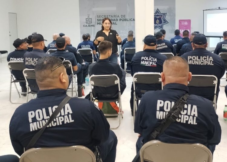 Refuerza SALVA capacitación a policías de Cajeme con perspectiva de género