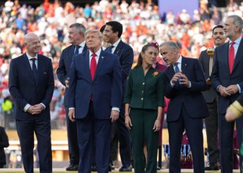 Sheinbaum revela breve charla con Trump y Carney en final del Mundial