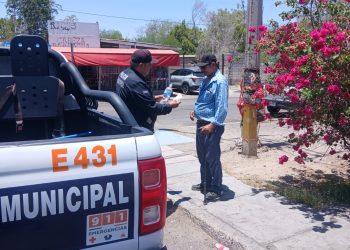 Aplica operativo de hidratación Gobierno de Hermosillo ante pronóstico de temperatura de más de 45 grados centígrados este jueves