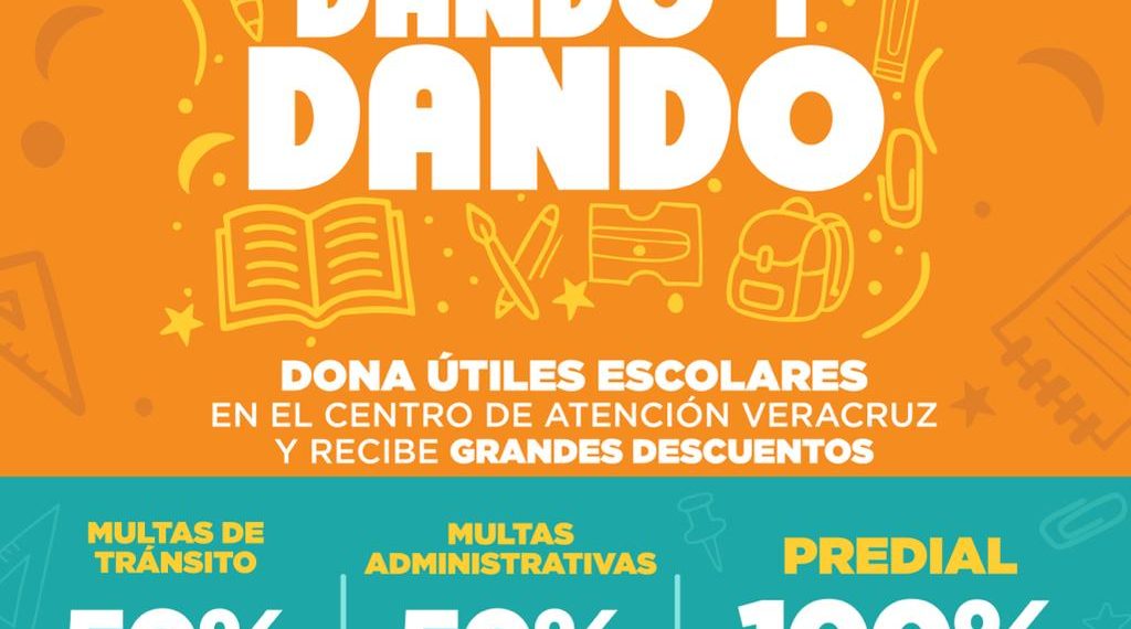 Invita Tesorería Municipal a participar en el programa “Dando y Dando 2026” con descuentos a cambio de útiles escolares