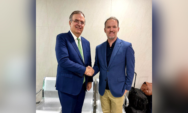Revisión del T-MEC: Jamieson Greer se reúne con Marcelo Ebrard