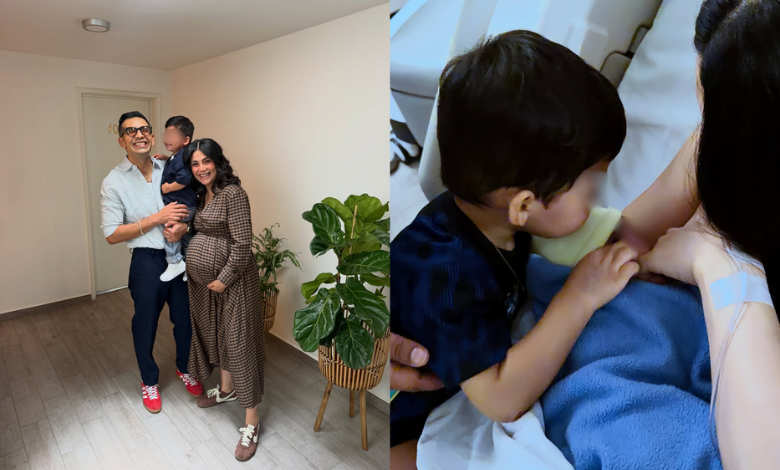 El Capi Pérez y su esposa anuncian el nacimiento de su segundo hijo Clemente