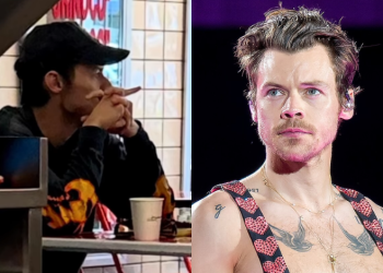 Harry Styles ya está en la CDMX: lo captan paseando y comiendo tacos a días de sus conciertos