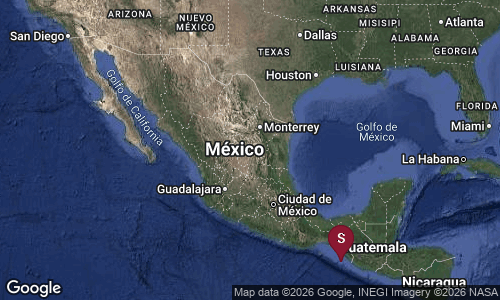 Se registra sismo de 7.3 en la frontera entre México y Guatemala