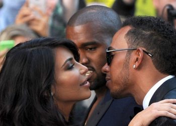 Kim Kardashian hace feliz a Lewis Hamilton