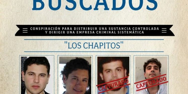 EU ofrece millonaria recompensa por hijos de “El Chapo”