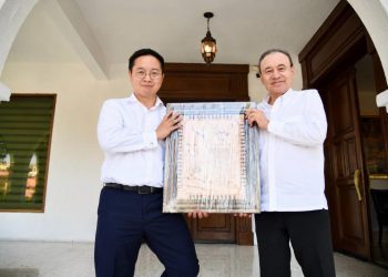 Gobernador Durazo atrae proyectos de inversión extranjera; visitan Sonora empresarios de Singapur