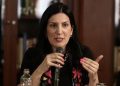Kenia López se lanza contra el INE
