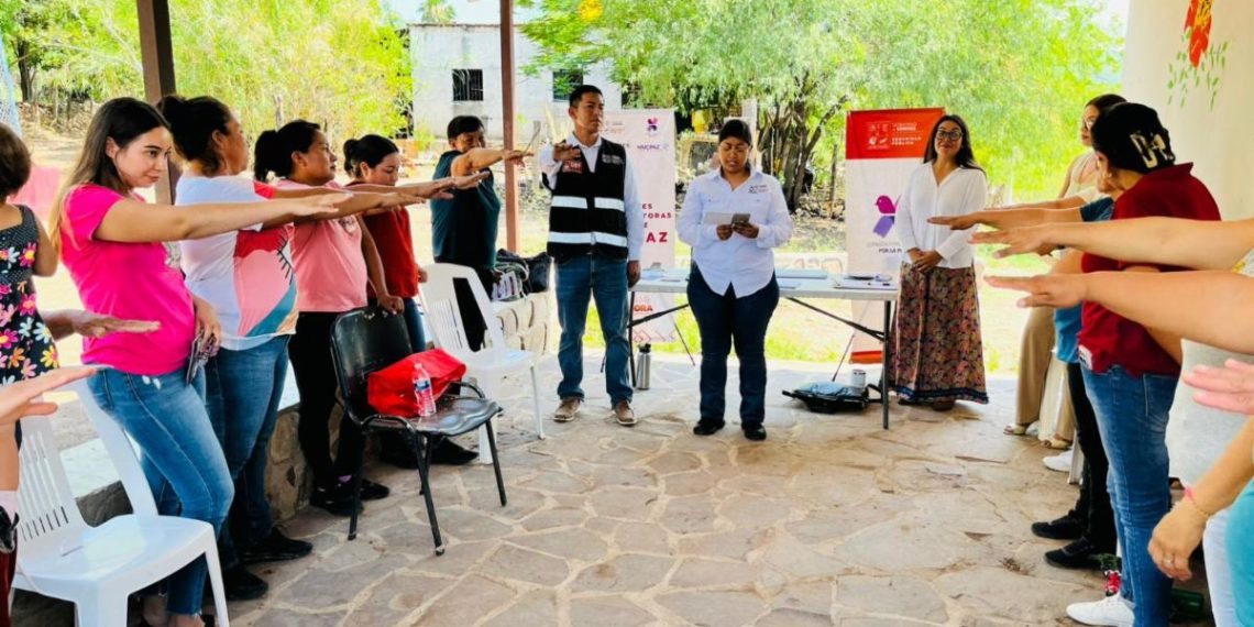 Mujeres Constructoras de Paz fortalecen la participación comunitaria en Álamos
