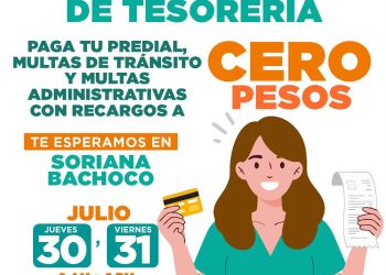 Invita Gobierno de Hermosillo a aprovechar las jornadas de Tesorería Municipal