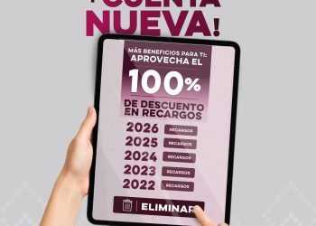 Llama Gobierno de Sonora a aprovechar en vacaciones el programa de descuento “Borrón y Cuenta Nueva”