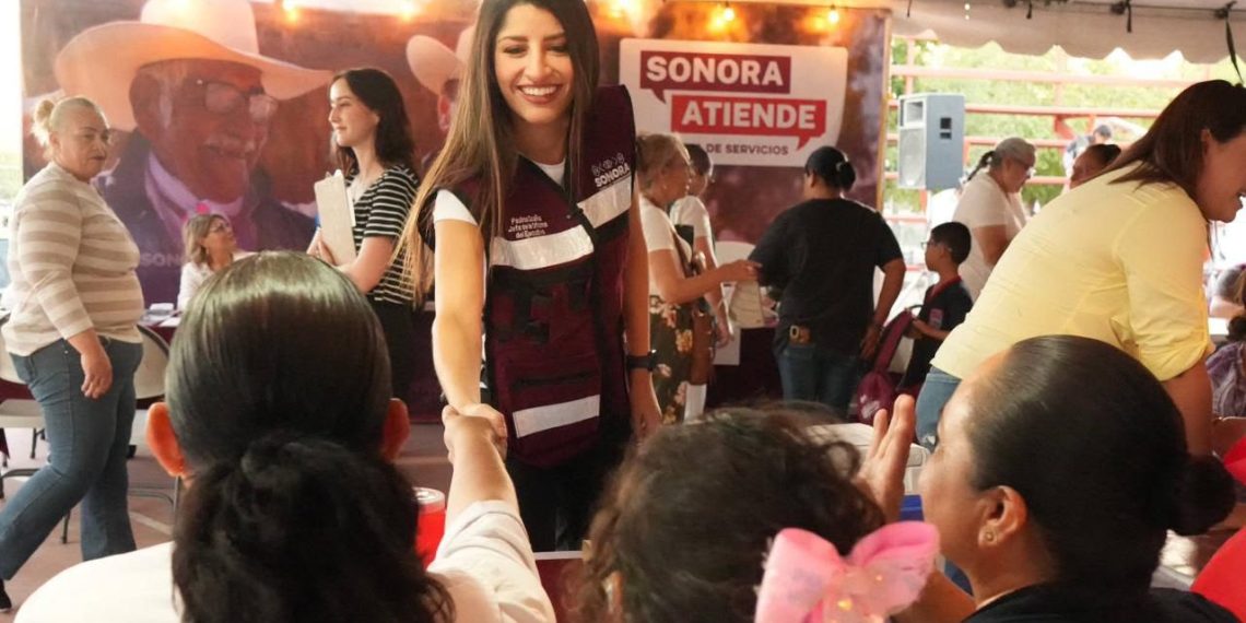Lleva Sonora Atiende este miércoles beneficios a las familias del Poblado Miguel Alemán