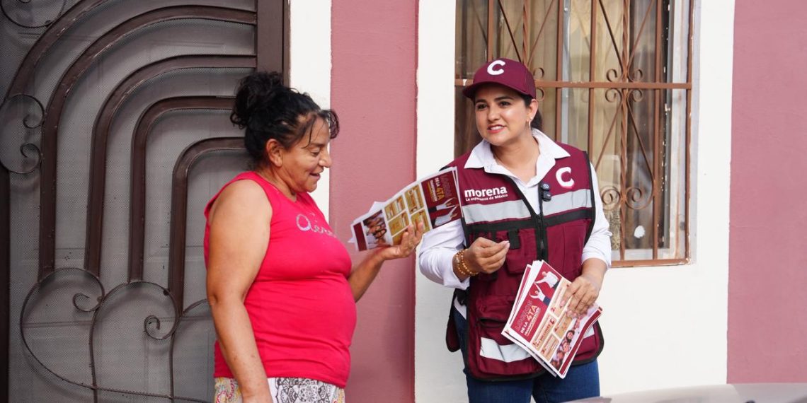 El contacto directo con la ciudadanía fortalece la transformación en Sonora: Celida López