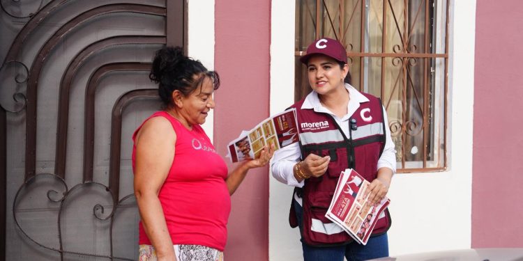 El contacto directo con la ciudadanía fortalece la transformación en Sonora: Celida López