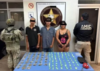 Siete detenidos y drogas aseguradas en operativo en Cajeme