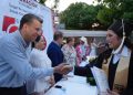 Con orgullo y emoción, Ramón Flores apadrina a la generación 2023-2026 del CECYTE Pótam